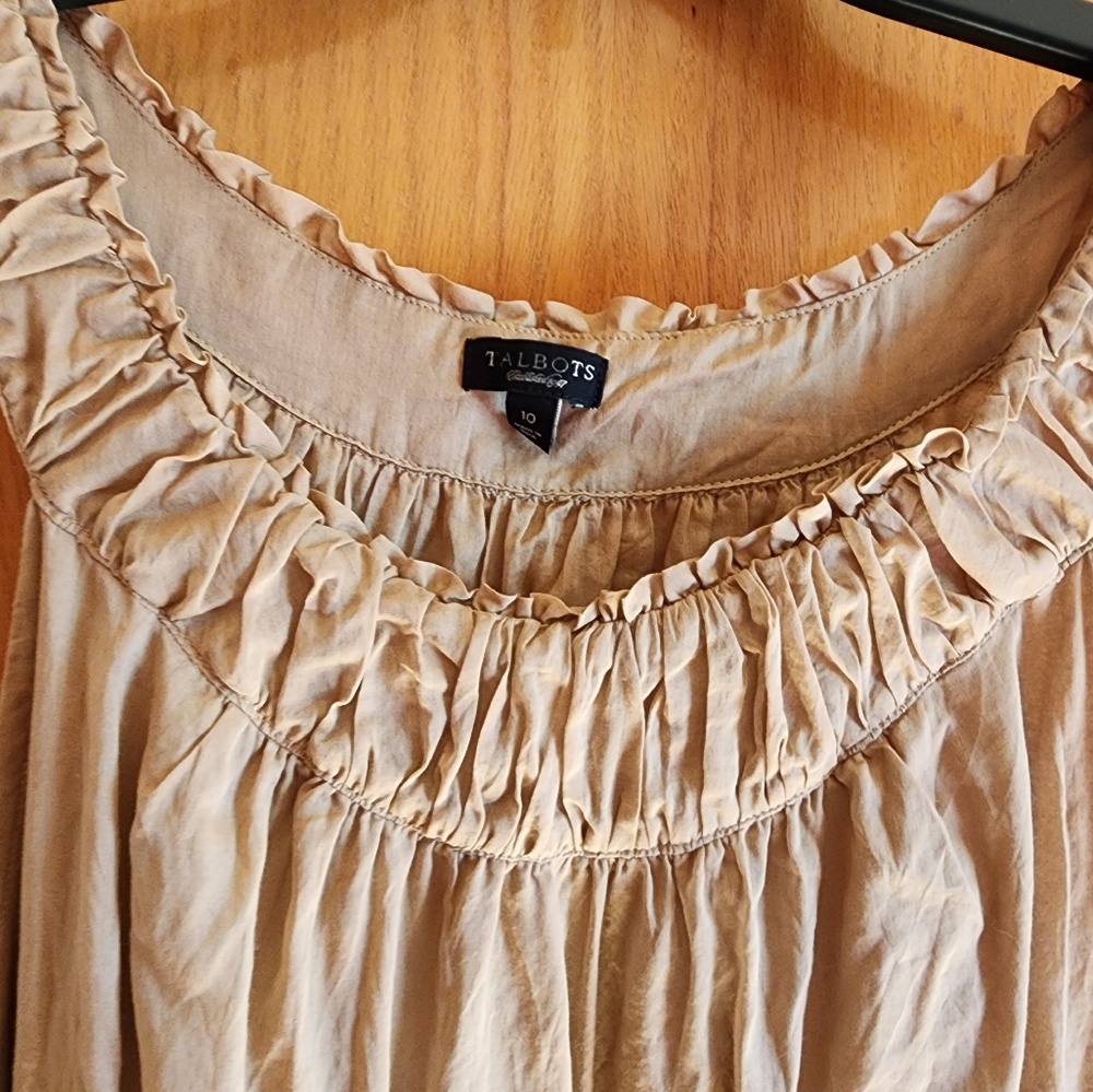 Talbots sleeveless top NWOT